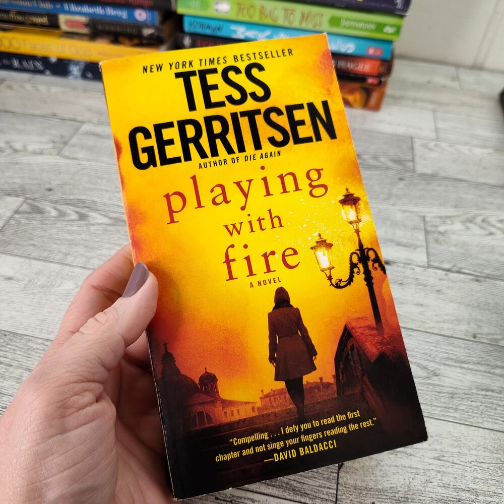PLAYING WITH FIRE Tess Gerritsen Paperback‎ 2016 Ballantine Books Mass Market Ed